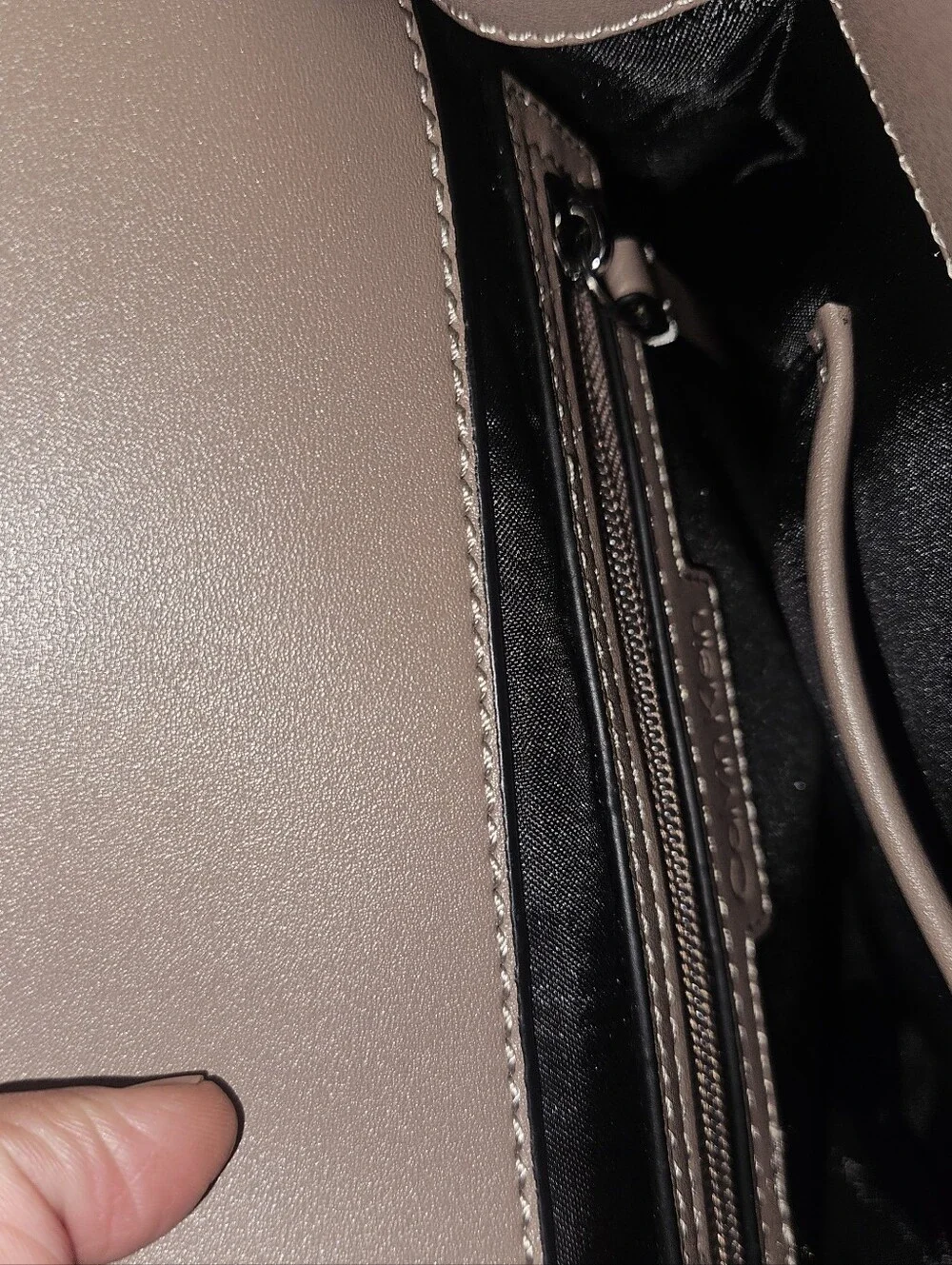 Calvin Klein Reyna Novelty Leather Flap Backpack